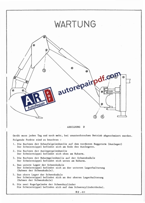 Bobcat Backhoe 929(ABC) Parts Manual 6566042-2