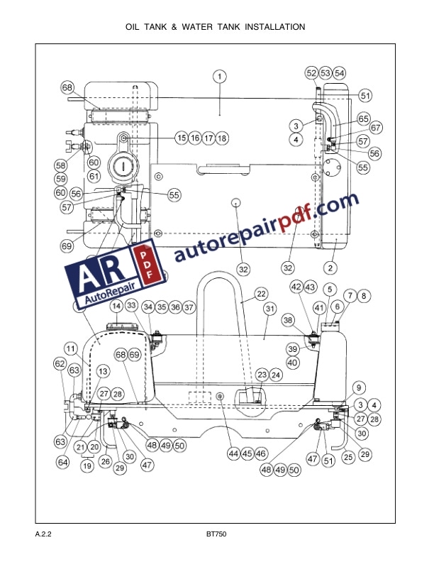 Bobcat BT Walk Behind Duplex Rollers BT750 DX700E Parts Manual 4950109-2