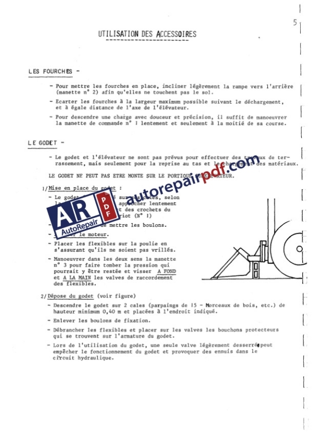 Bobcat OMFORT Type 2500 Spare Parts Catalog-2