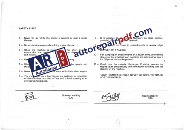 Bobcat Sambron Dumper BW 1277 Spare Parts Catalog-2