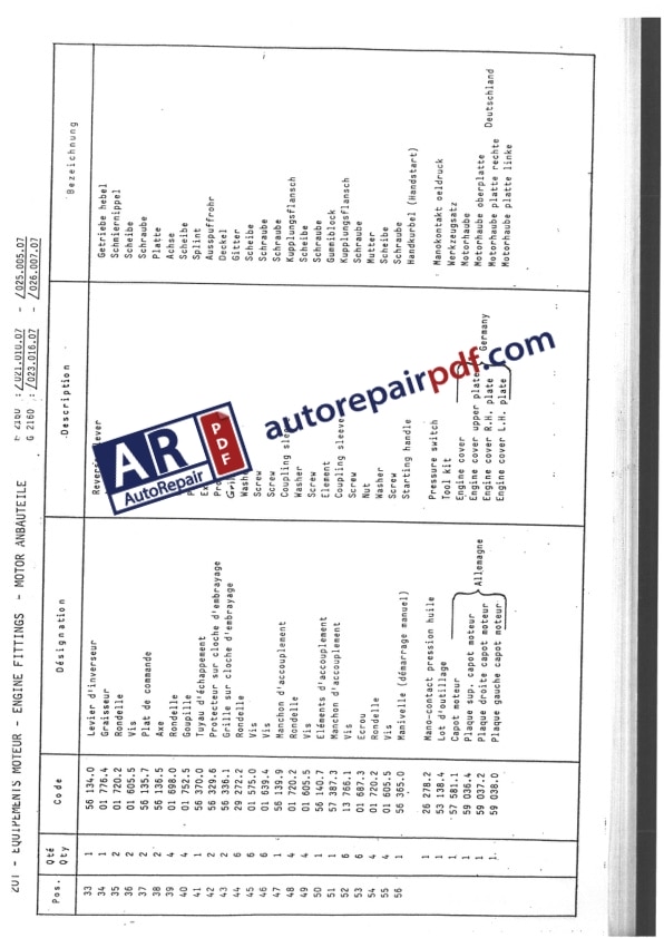 Bobcat Sambron Dumper Transmission Spare Parts Catalog-2