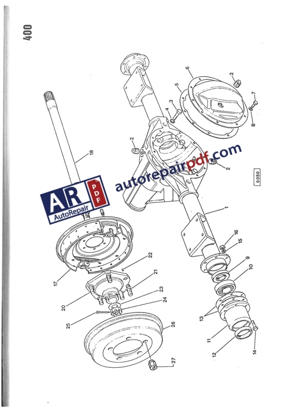 Bobcat Sambron Dumper Transmission Spare Parts Catalog-5