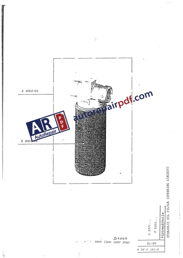 Bobcat Sambron Loader D1000 (PK4.108) Spare Parts Catalog-4