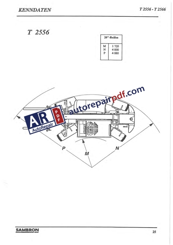 Bobcat Telescopic Handler T2556 T2566 User Manual DE-2